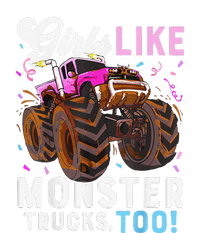 Cute Monster Truck Girl Like Monster Trucks Too 25L Jumbo Tote