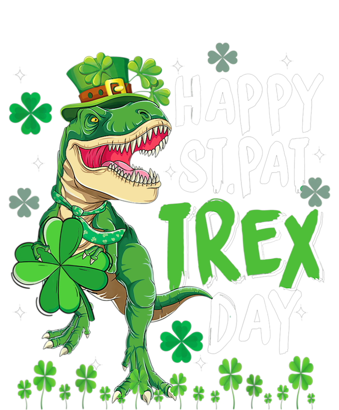 Happy St Patricks Day Dinosaur Dino Saurus Irish Shamrock Hooded Wearable Blanket