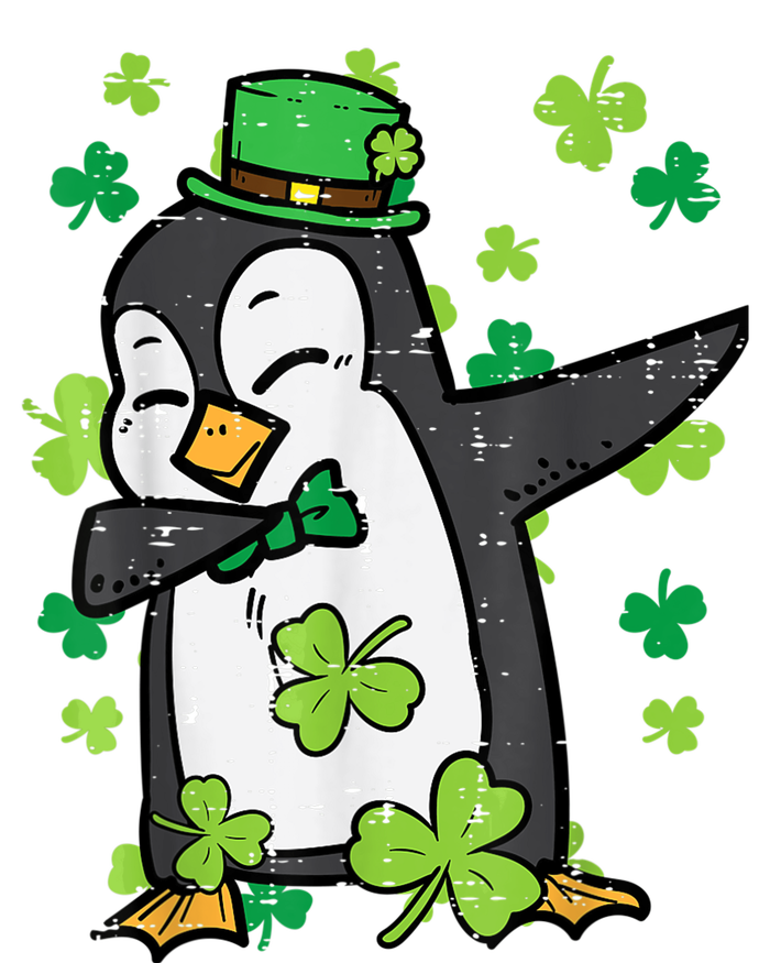 Happy St Patrick's Day Penguin Dab Saint Paddys Boys Girls s T-Shirt