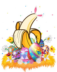 Banana Fruit Lover Easter Egg Funny Banana Easter Sunday Gift T-Shirt