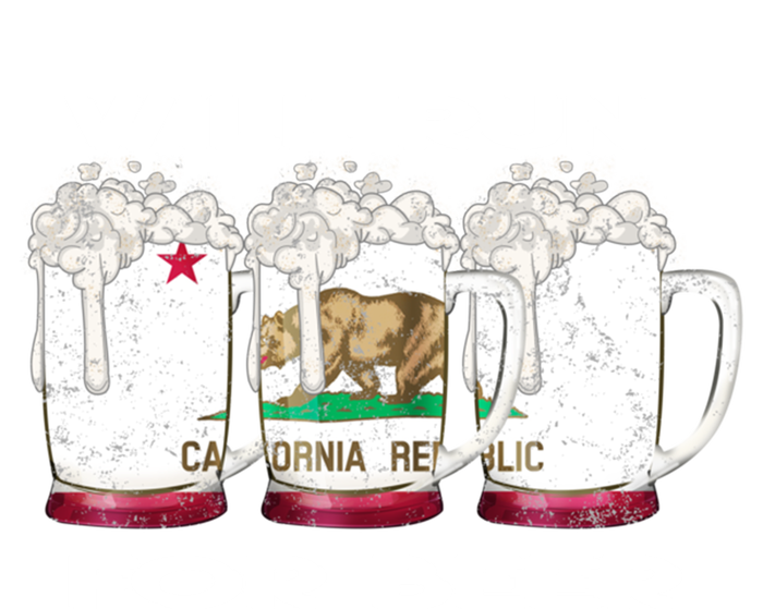 Beer Lover Er Local Beer Funny Ca State Flag Usa Gift Sweatshirt