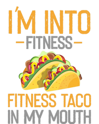 Funny I'm Into Fitness Fitness Taco In My Mouth Tank Top Infant Baby Jersey Bodysuit