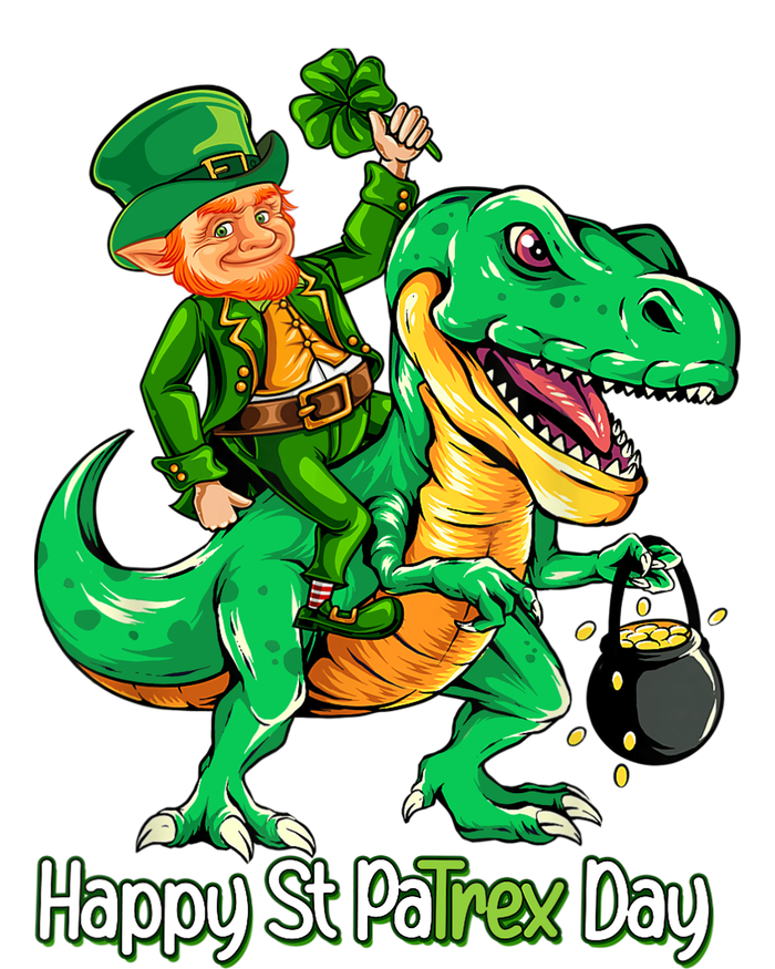 St Patricks Day Leprechaun Riding Dinosaur Gift Boy Toddler Sweatshirt