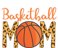 Basketball Mom Mother's Day Leopard Print Basketball Mom Gift Full-Length Apron With Pockets