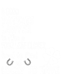 A Good Patents Lawyer Is Like A 4 Leaf Clover St Patricks Meaningful Gift Women's Long Sleeve Flannel Pajama Set 