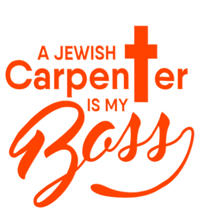 A Jewish Carpenter Is My Boss Carpentry Jesus Tee Gift Love Gift Ladies Essential Flowy Tank