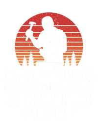 Carpenter Makes This World A Better Place Carpentry Cool Gift 16 in Basic Backpack