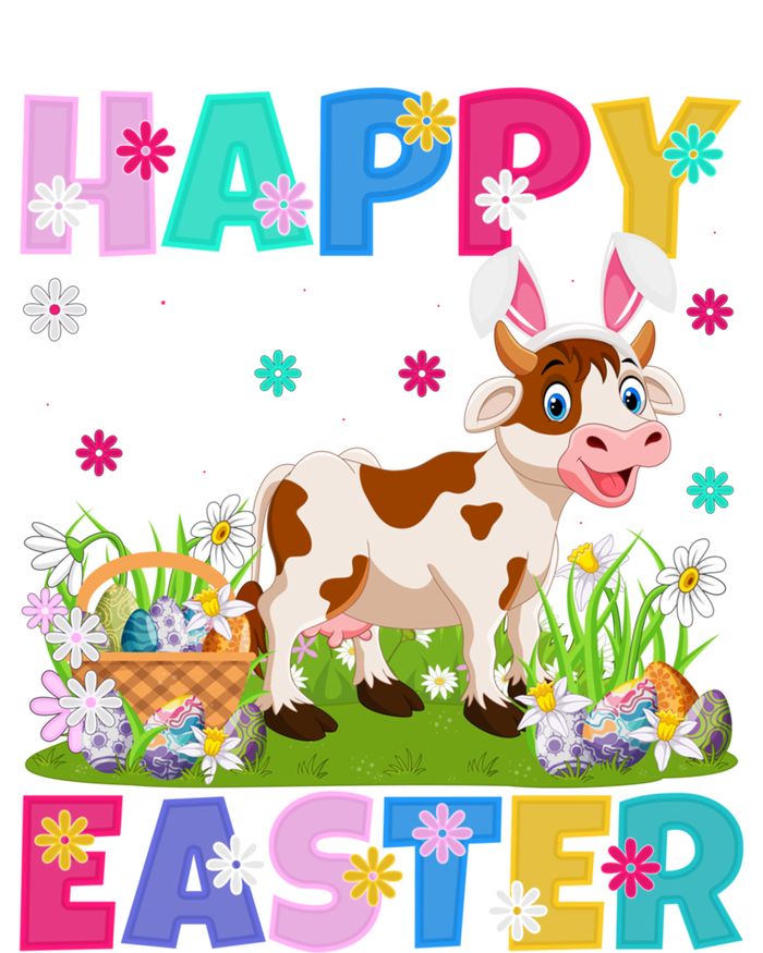 Cattle Lover Happy Easter Bunny Cattle Easter Sunday Gift Tall T-Shirt