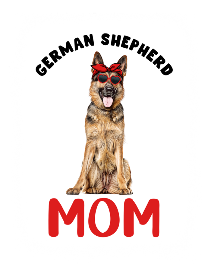 Ger Shepherd Mom Mama Dog Lover Owner Bleached Gsd Cool Gift Kids Long Sleeve Shirt