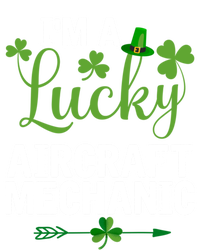 Irish St Patricks Day Costume I'm A Lucky Aircraft Mechanic Gift Tall Sweatshirt