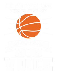 I'm Not Yelling This Is Just My Basketball Mom Voice Cool Gift Kids Long Sleeve Shirt