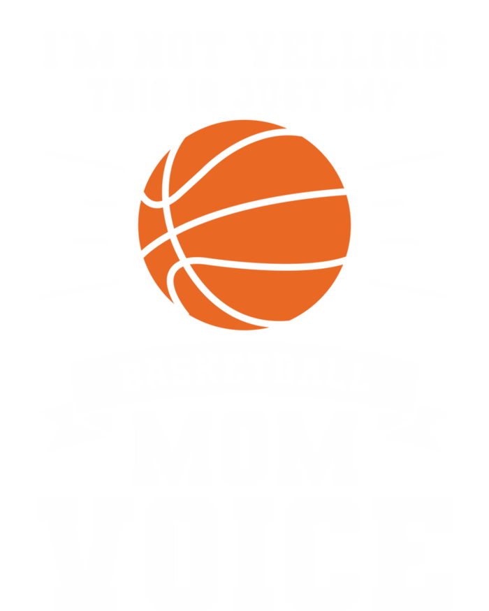 I'm Not Yelling This Is Just My Basketball Mom Voice Cool Gift Kids Long Sleeve Shirt