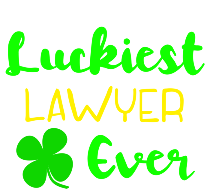 Luckiest Lawyer Ever St Patrick's Day Irish Attorney Legal Gift Sustainable Knit Beanie