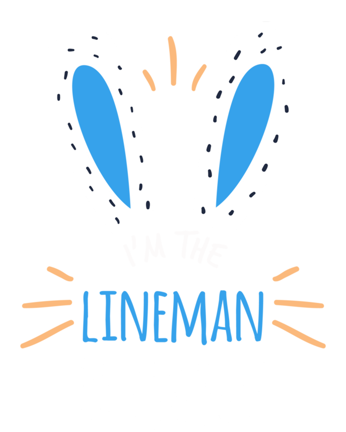 I'm The Line Bunny Ears Electrician Easter Sunday Gift Bumper Sticker