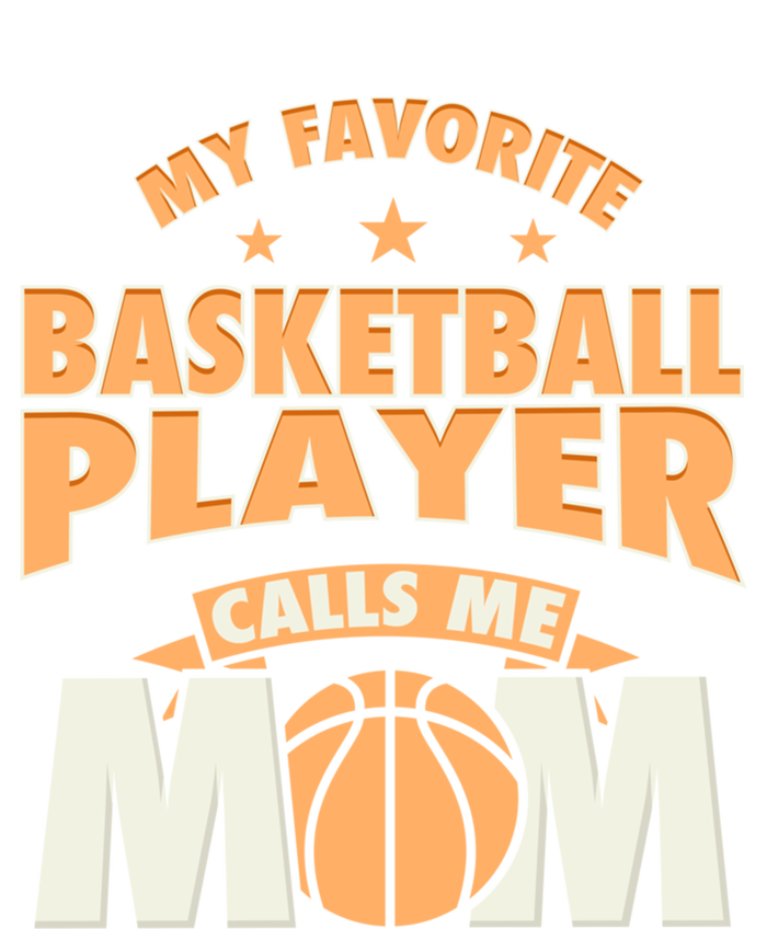 My Favorite Basketball Player Calls Me Mom Basketball Mom Funny Gift Sustainable Beanie