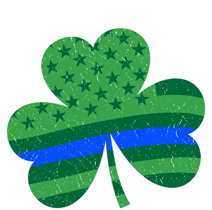 St Patricks Day Shamrock Irish American Police Officer Cop Meaningful Gift T-Shirt