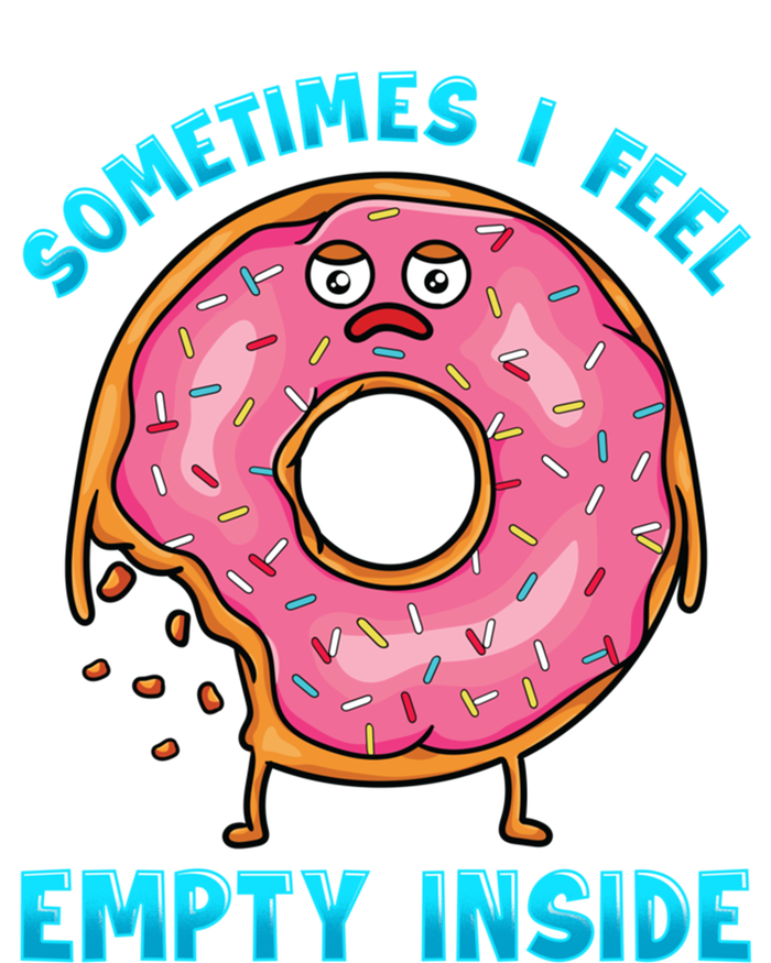 Sometimes I Feel Empty Inside Funny Donut Lovers Food Pun Funny Gift Kids Hoodie