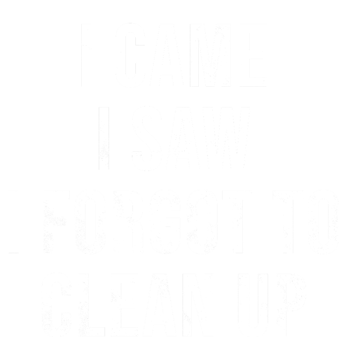 I Came I Saw I Forgot To Clean Up Funny V-Neck T-Shirt