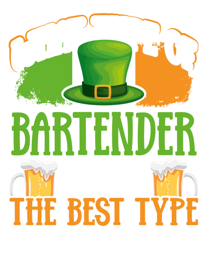 St Patrick's Day Bartender Irish Shamrock Leprechaun Hat Great Gift T-Shirt