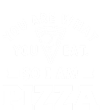 You Are What You Eat So I Am Pizza Funny Fast Food Great Gift Women's V-Neck T-Shirt