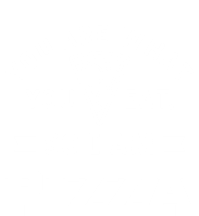 You Are What You Eat So I Am Pizza Funny Fast Food Great Gift Women's V-Neck T-Shirt