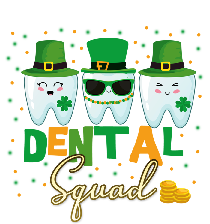 St Patrick's Day Dental Squad Dentist Great Gift Women's Long Sleeve Flannel Pajama Set 