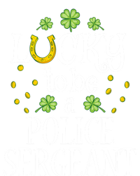 St Patrick's Day Lucky To Be A Police Sergeant Cute Gift Tote Bag