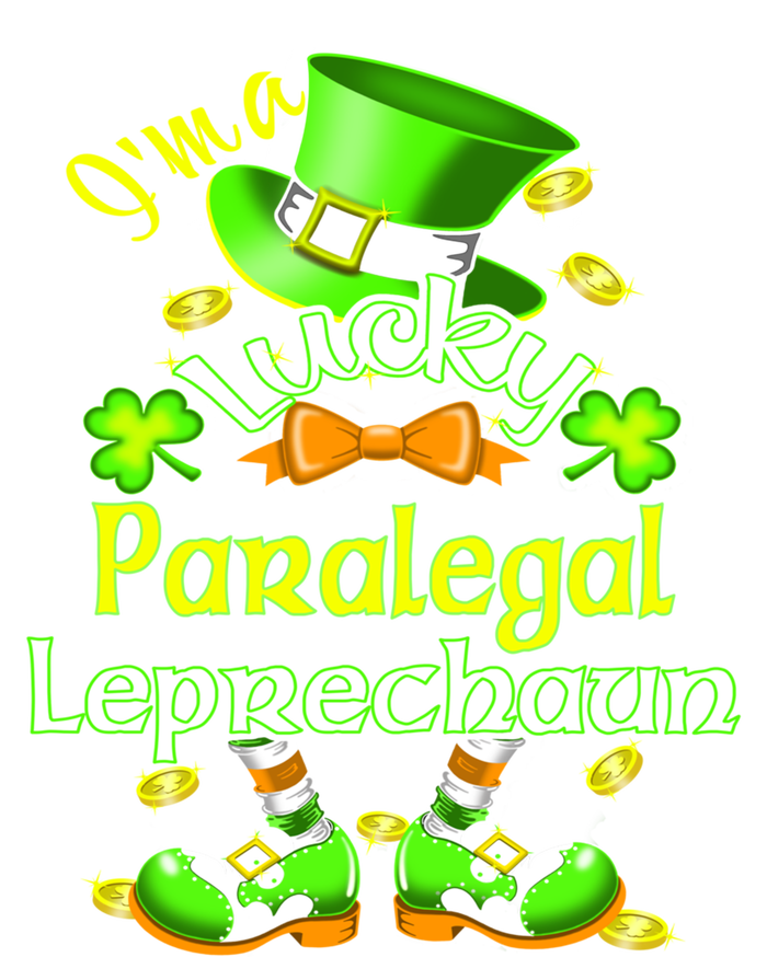 St Patrick's Day Paralegal Costume I'm A Lucky Leprechaun Gift T-Shirt