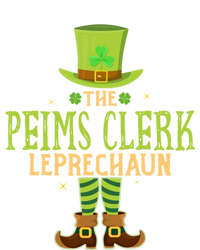 The Peims Clerk Leprechaun Funny Matching St Patricks Day Great Gift Full-Length Apron With Pockets