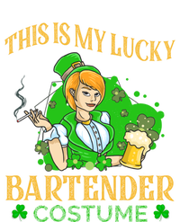 This Is My Lucky Bartender Costume Funny St Patrick Day Gift Valucap Bio-Washed Visor