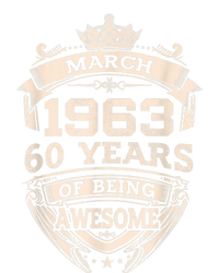 March 1963 60 Years Of Being Awesome 60th Birthday Magnet