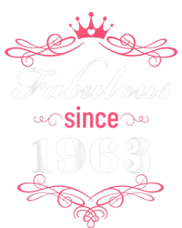 60 and Fabulous Since 1963 60th Birthday WoM.e.n T-Shirt