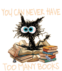 You Can Never Have Too Y Book Funny Cat Book Lover Gift Tote Bag