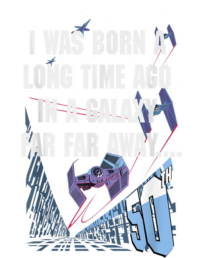 Star Wars I Was Born A Long Time Ago 50th Birthday Portrait Tank Top