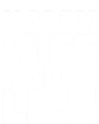 Happy Wife Happy Life Meaningful Gift Women's V-Neck T-Shirt