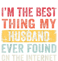 I'm The Best Thing My Husband Ever Found On The Internet Vintage Retro Tote Bag