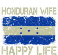 Honduran Wife Happy Life Honduras Flag Funny Husband Great Gift Kids Hoodie