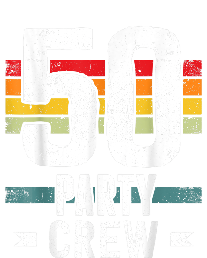 50 Birthday 50 Party Crew Squad 50th Bday Group Birthday Tank Top