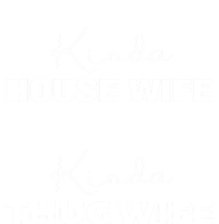 Kinda House Wife Kinda Thug Wife Tee Happy Wife Happy Life Gift Kids Tie-Dye T-Shirt