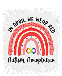 In April Wear Red Instead Autism Acceptance Sustainable Bucket Hat