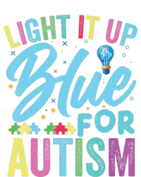 Light It Up Blue Autism Awareness Tall Hoodie