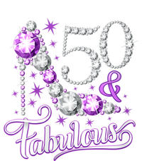 WoM.e.n.s 50th Birthday design. 50 & Fabulous woM.e.n.s's, ladies V-Neck Zip Tote Bag