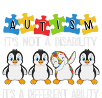 Penguin Autism Is Not A Disability It's A Different Ability T-Shirt