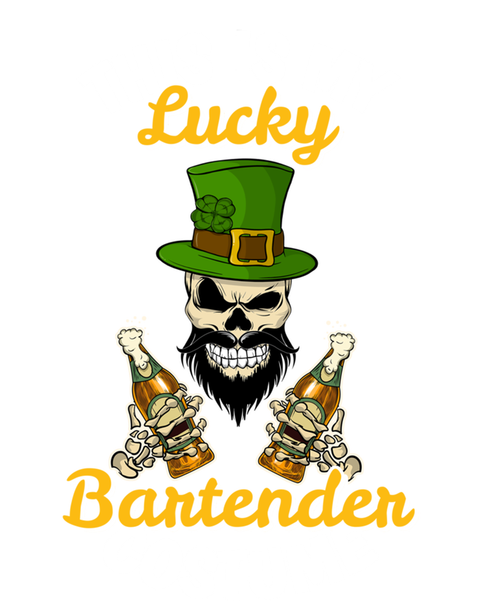 This Is My Lucky Bartender Costume Funny St Patrick's Day Cute Gift Valucap Bio-Washed Visor