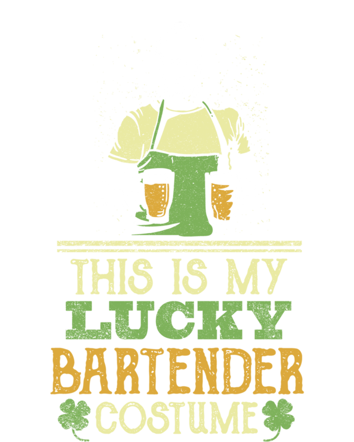 This Is My Lucky Bartender Costume St Patty's Bar Gift Tall Hoodie