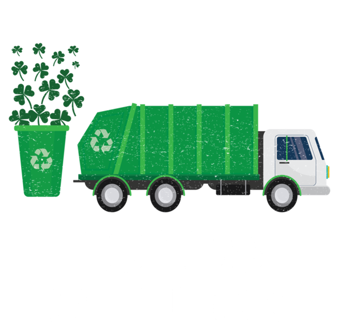 Trash Truck St Patrick's Tees Loads Of Luck Gift Softstyle Adult Sport Polo