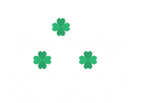 Funny One Lucky Mama St Patricks Day Mom Gift Meaningful Gift Sustainable Knit Beanie