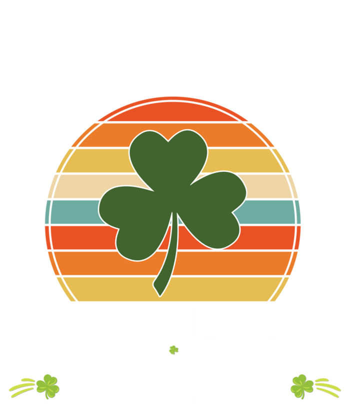 Vintage Lucky To Be A Bartender St Patrick Day Gift Shamrock Great Gift T-Shirt