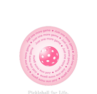 Fun Pickleball, Just One More Game Pink, Pickleball For Life Coaster