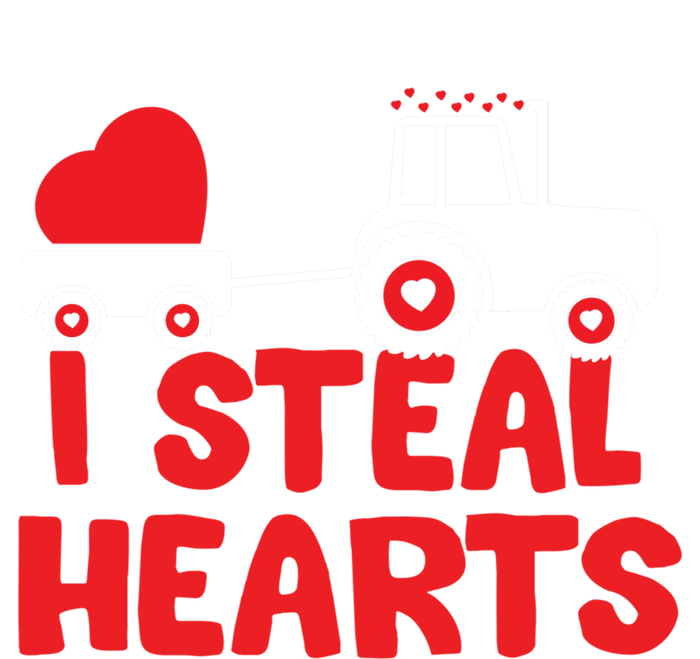 I Steal Hearts Dinosaur Valentines Day Toddle Gift T-Shirt